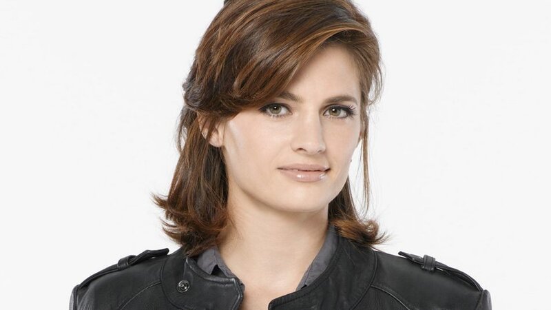 woman in black leather jacket