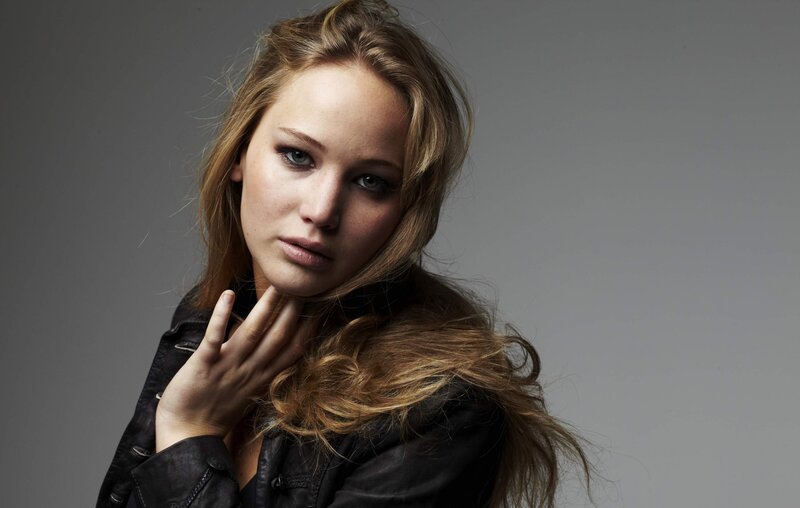 woman in black leather jacket