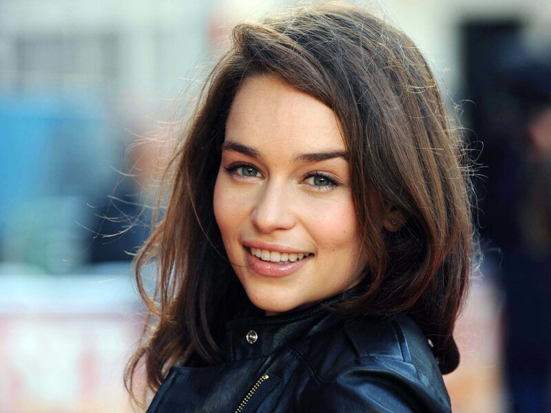 woman in black leather jacket