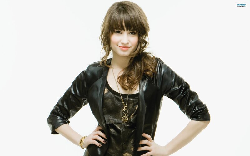 woman in black leather jacket