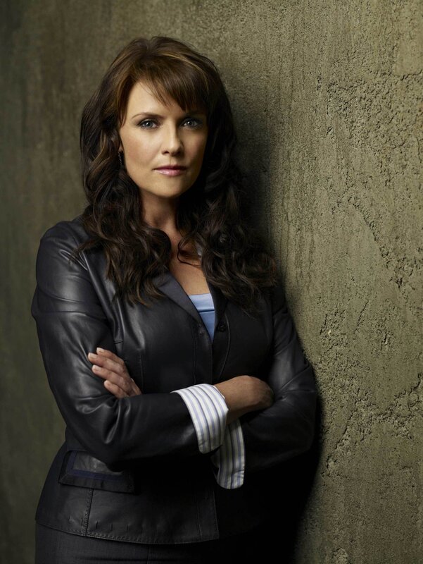 woman in black leather jacket