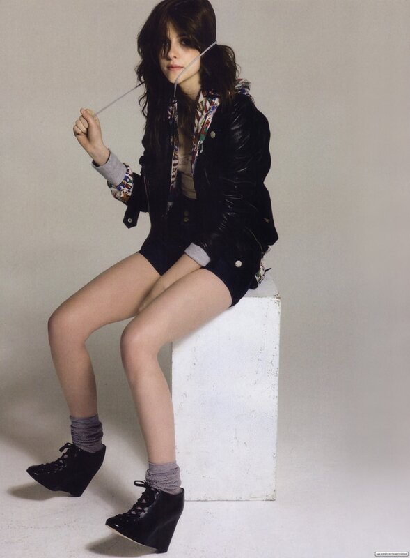woman in black leather jacket