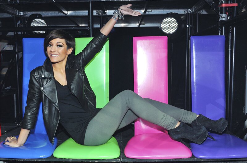 Woman in Black Leather Jacket — Playful