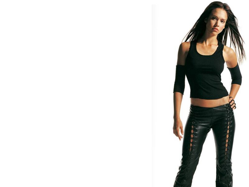 woman in black outfit