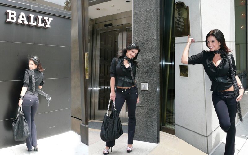 Woman in Black Outfit — Confident, Afternoon, Photograph