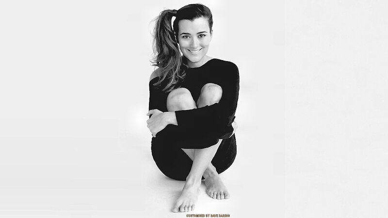 Woman in Black Outfit — Neutral, Photograph, Black Top