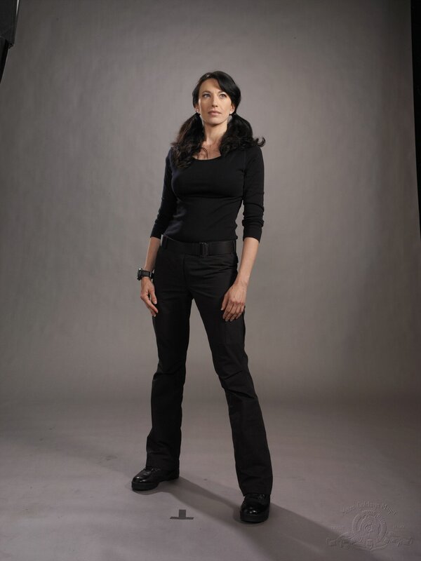 Woman in Black Outfit — Serious, Photograph, Watch