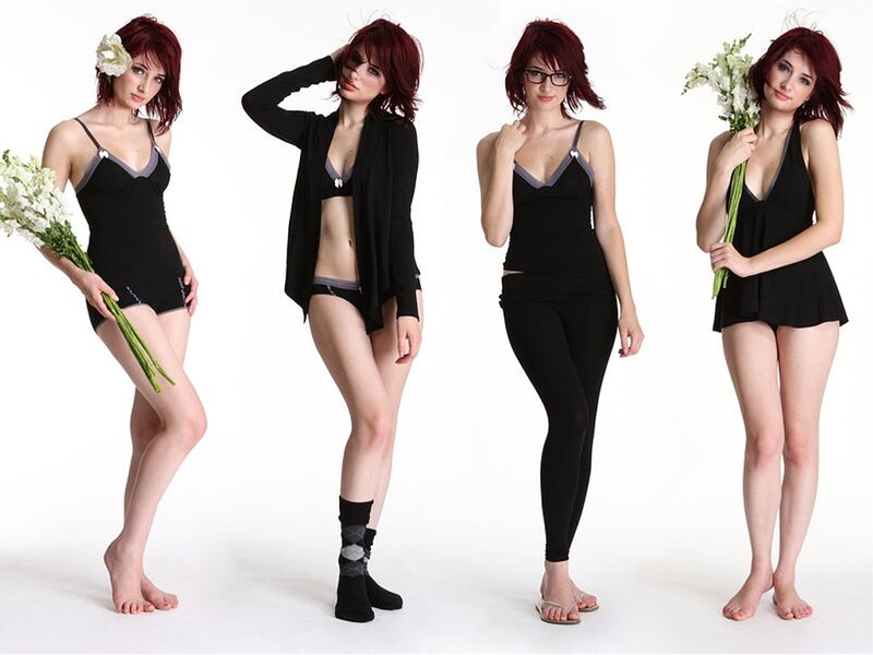Woman in Black Outfits — Confident
