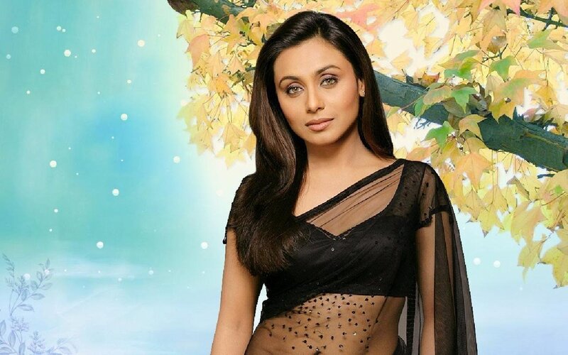 Woman in Black Sari — Serene