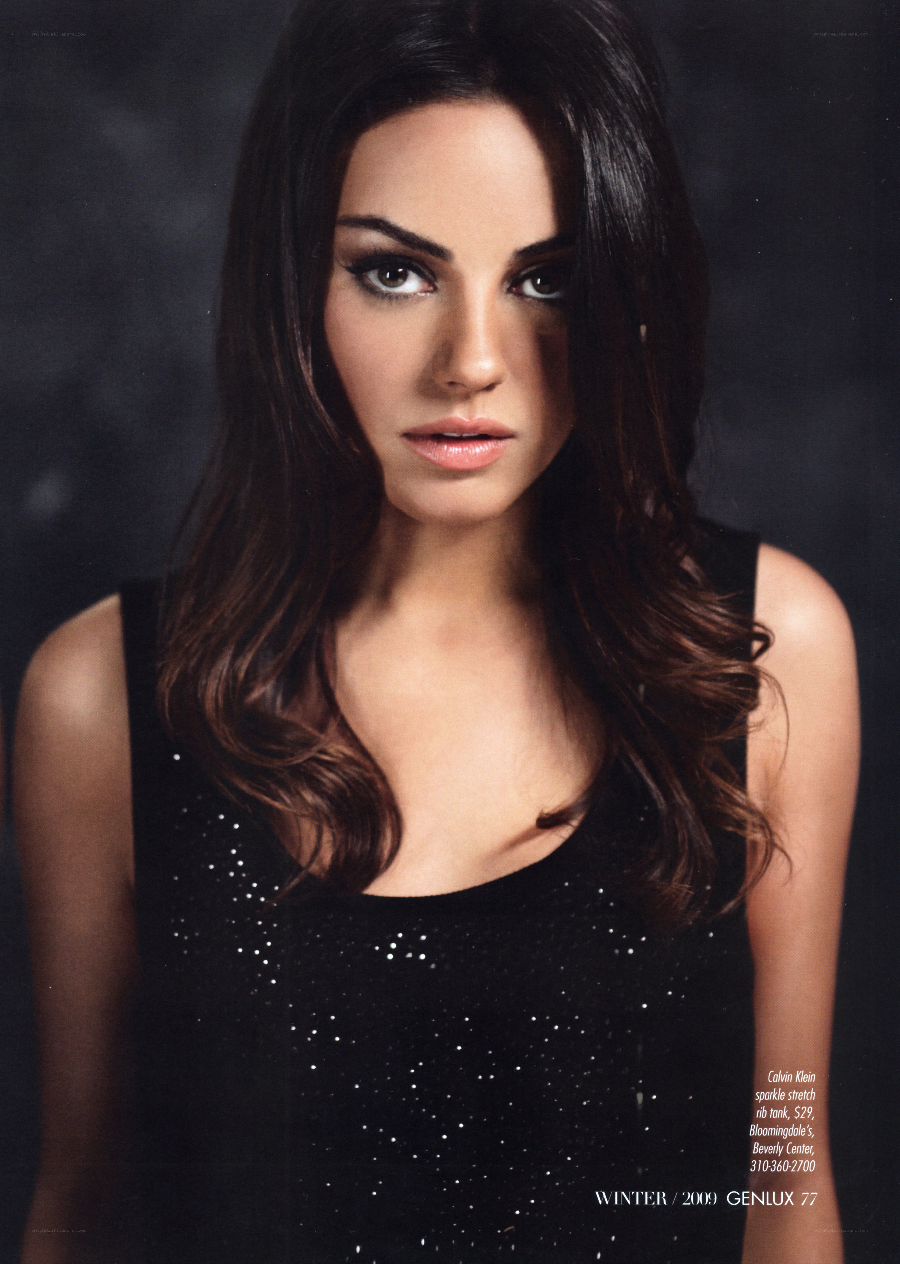 woman in black sequin top