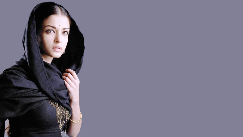 Woman in Black Shawl — Serious