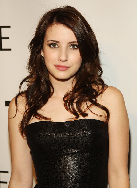 woman in black strapless dress