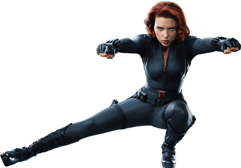 Woman in Black Suit — Action