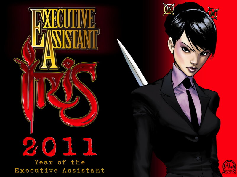 Woman in Black Suit — Dramatic, Manga, Sword