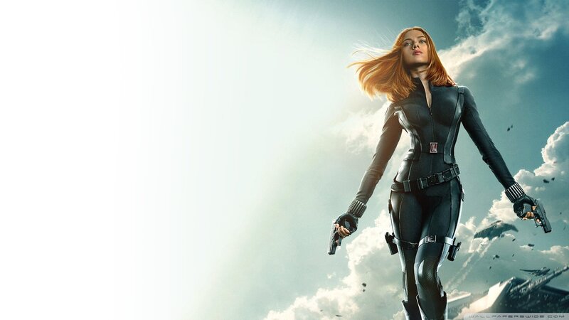 Woman in Black Suit — Dramatic, Photograph, Gun, Clouds
