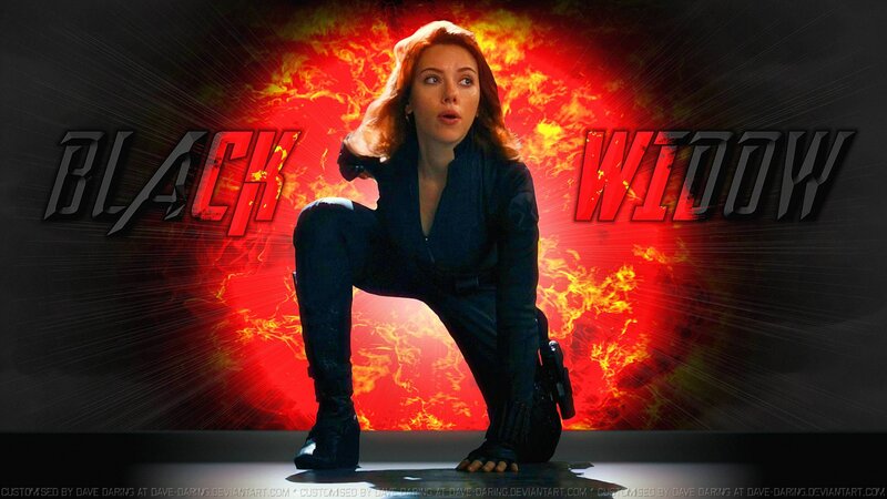 Woman in Black Suit — Red, Dramatic, Digital Art, Fire