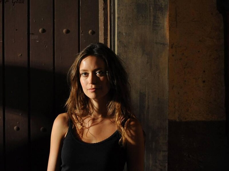 Woman in Black Tank Top — Dramatic, Afternoon