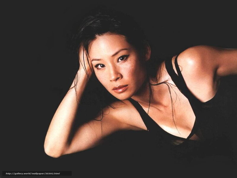 woman in black top