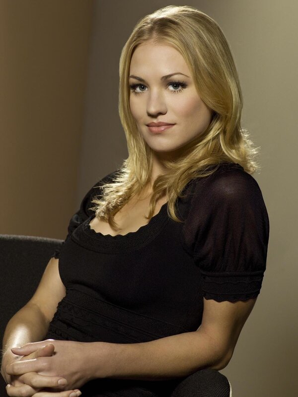 woman in black top