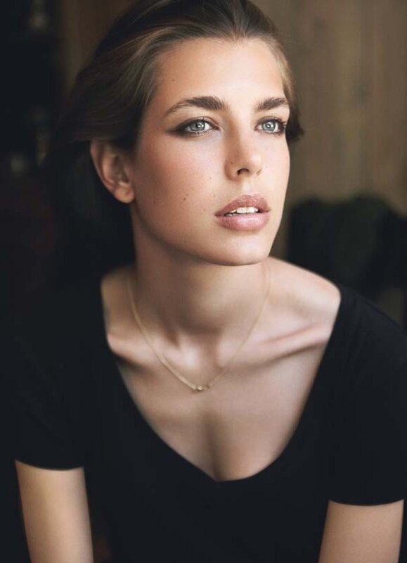 woman in black top