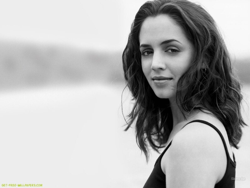 woman in black top