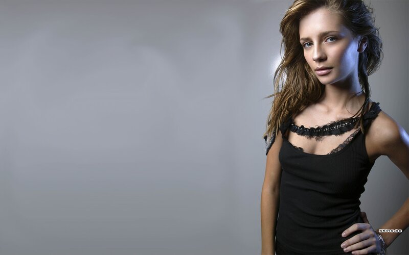 woman in black top