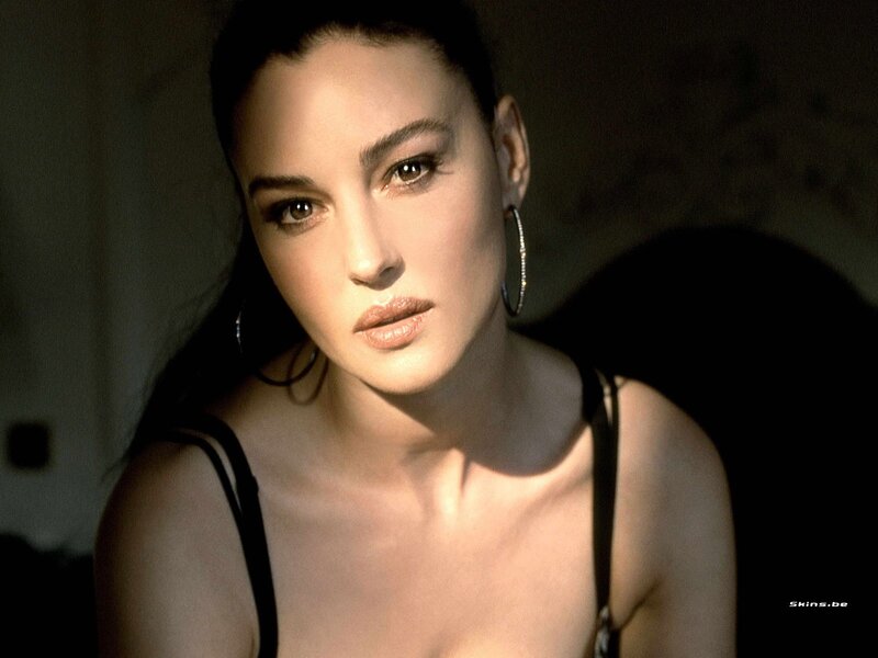 woman in black top