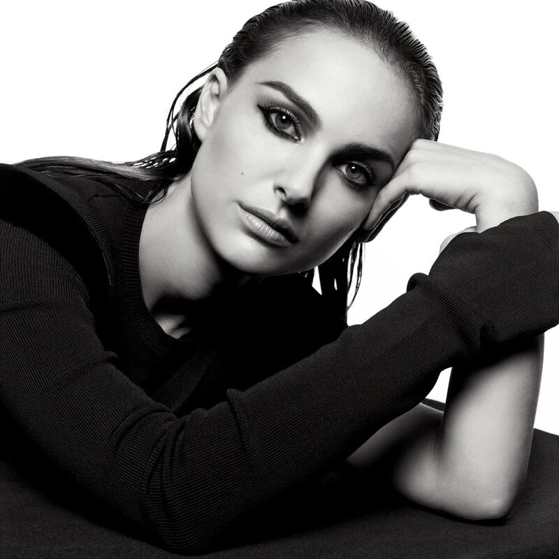 woman in black top