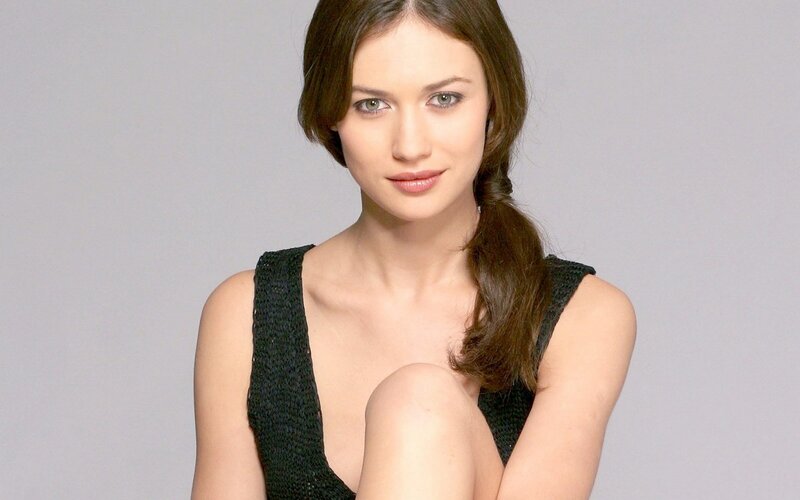 woman in black top
