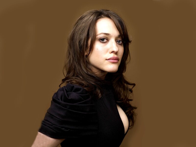 woman in black top