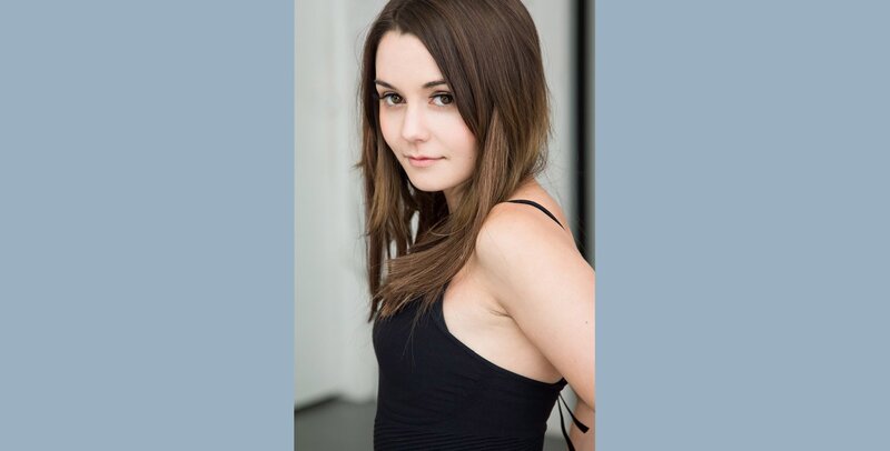 woman in black top