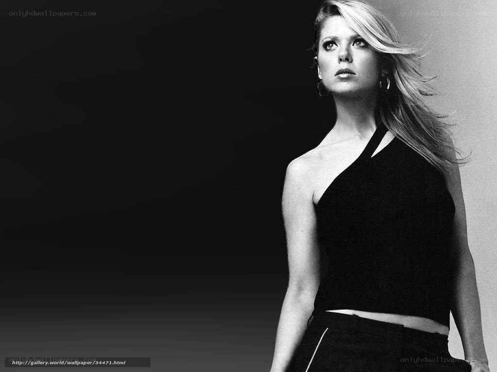 woman in black top