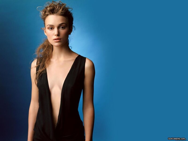 Woman in Black Top — Blue, Serious