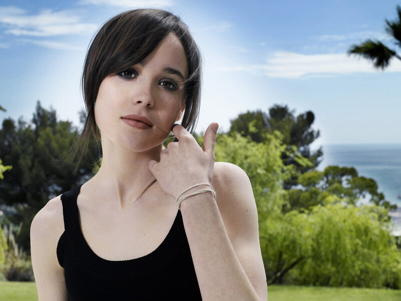woman in black top outdoors