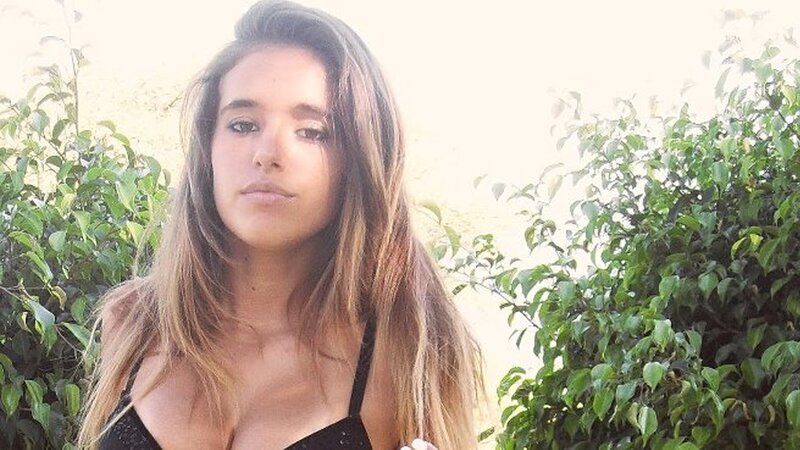 woman in black top outdoors