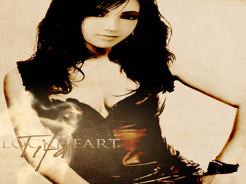 Woman in Black Top — Sepia, Dramatic