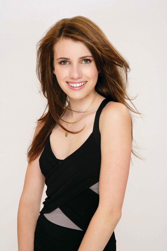 woman in black top smiling