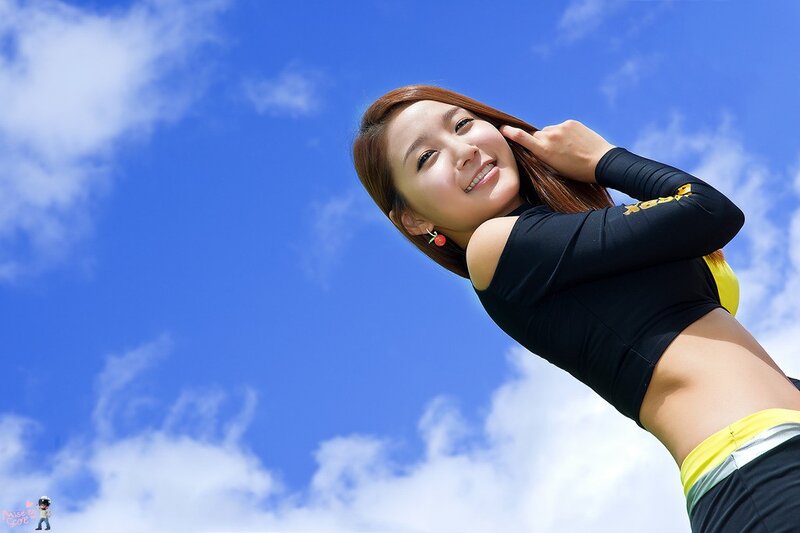 woman in black top smiling