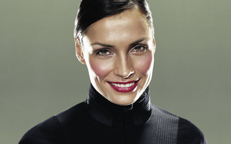 woman in black turtleneck