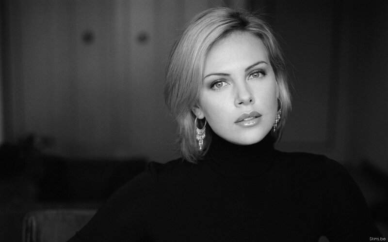 woman in black turtleneck