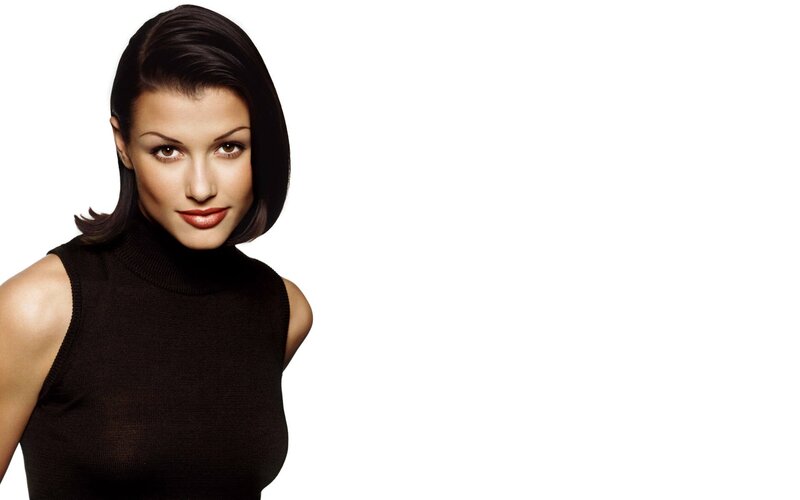 woman in black turtleneck
