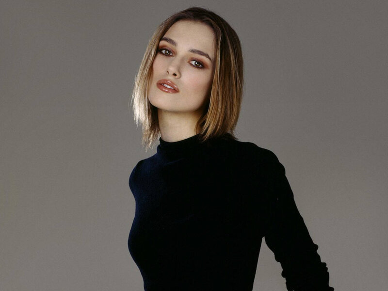 woman in black turtleneck