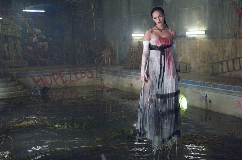 Woman in Blood-stained Dress — Gray