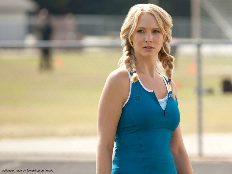 woman in blue athletic top