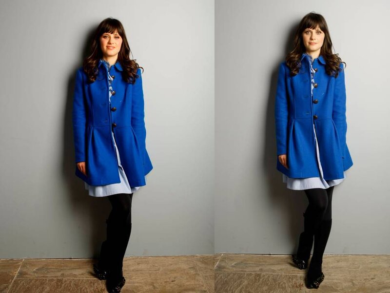 Woman in Blue Coat — Neutral