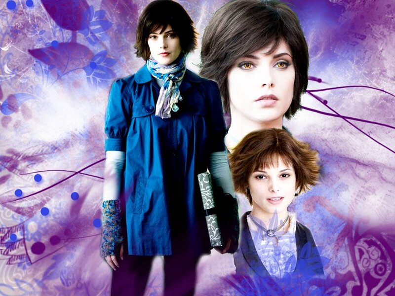 Woman in Blue Coat — Purple