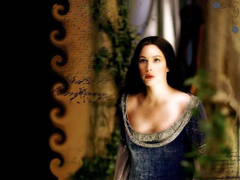 woman in blue dress