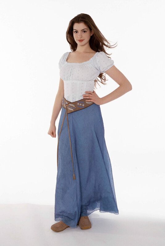 woman in blue dress