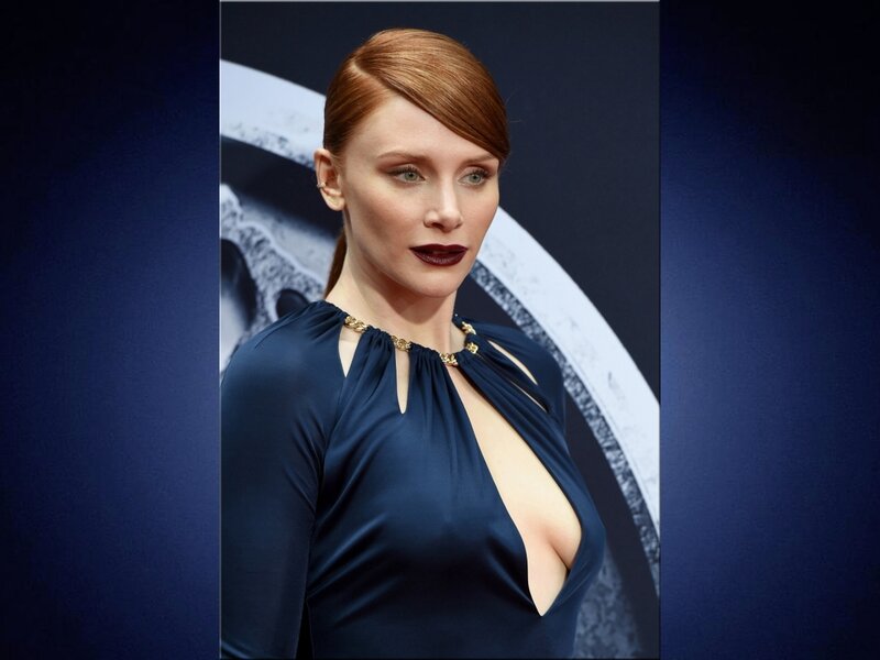 Woman in Blue Dress — Dramatic, Photograph, Makeup, Earring