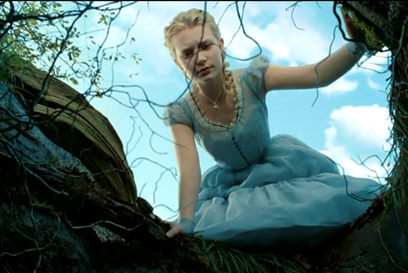 Woman in Blue Dress — Dreamy, Afternoon
